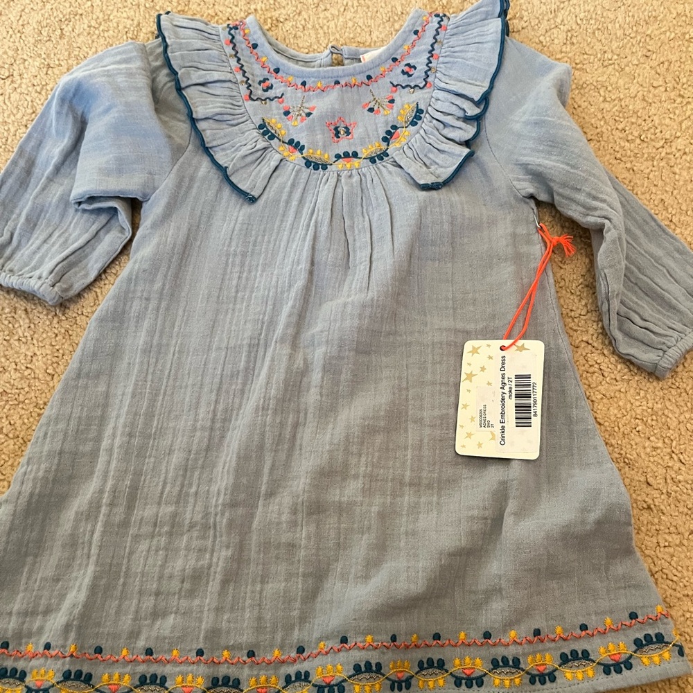 New with tag egg New York girls 2T cotton dress